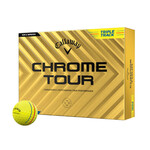 Callaway Chrome Tour Triple Track Golf Balls 2024 - Yellow - 12-Pack