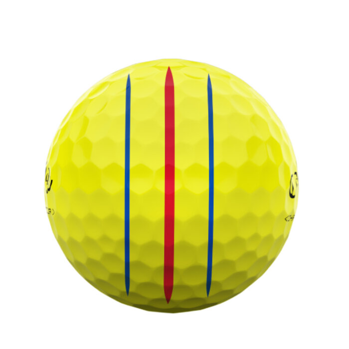 Callaway Callaway Chrome Tour Triple Track Golf Balls 2024 - Yellow - 12-Pack