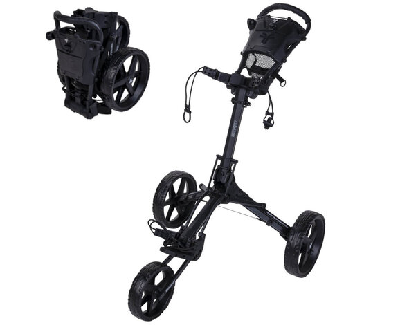 FastFold Smart Golf Trolley 2025 - Charcoal Black