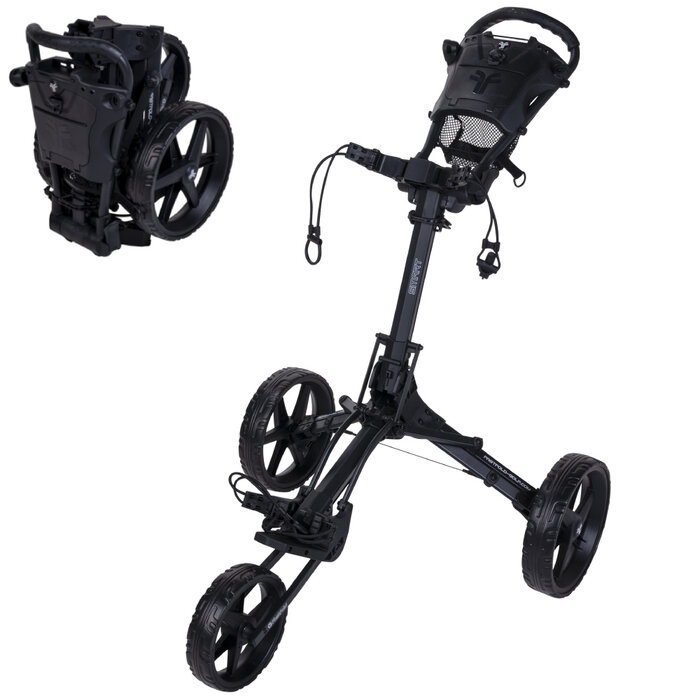 FastFold FastFold Smart Golf Trolley 2025 - Charcoal Black