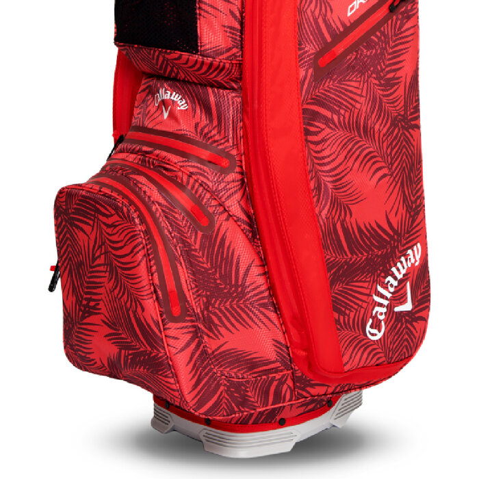 Callaway Callaway Org 14 HD Waterproof Red Palms Bolsa de golf carro 2025 - Rojo