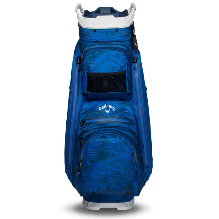 Callaway Callaway Org 14 HD Waterproof Blue Palms Cartbag 2025 - Blauw