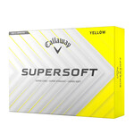 Callaway SuperSoft 2025 Golfballen - Geel - 12 Stuks