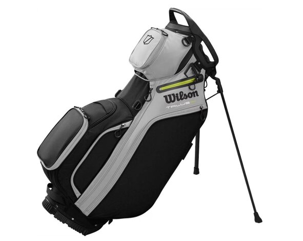Wilson Wilson Talus 14 Hybrid Stand Bag 2025 - Black Grey Yellow