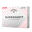 Callaway Callaway SuperSoft Splatter 360 Red 2025 Golfballen - Wit Rood