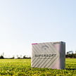Callaway Callaway SuperSoft Splatter 360 Pink 2025 Golfballen - Wit Roze