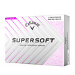 Callaway Callaway SuperSoft Splatter 360 Pink 2025 Golfballen - Wit Roze