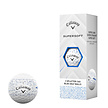 Callaway Callaway SuperSoft Splatter 360 Blue 2025 Golfballen - Wit Blauw