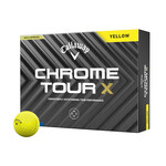 Callaway Chrome Tour X Golfballen 2024 - Geel - 12 Stuks
