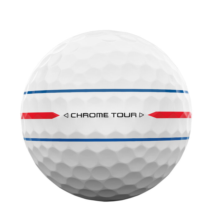 Callaway Callaway Chrome Tour 360 Triple Track Golfballen 2024 - Wit - 12 Stuks
