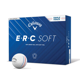 Callaway Callaway ERC Soft 2025 Triple Track Golf Balls - White - 12-Pack