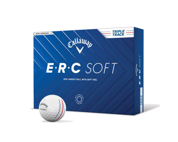 Callaway Callaway ERC Soft Triple Track Golfballen 2025 - Wit - 12 Stuks
