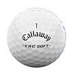 Callaway Callaway ERC Soft 2025 Triple Track Golf Balls - White - 12-Pack