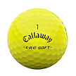 Callaway Callaway ERC Soft Triple Track Golfballen 2025 - Geel - 12 Stuks