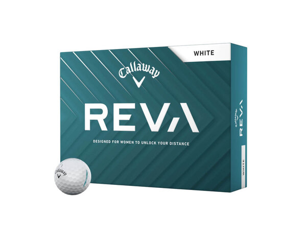 Callaway Callaway Reva Ladies Golfballen 2025 - Wit - 12 Stuks