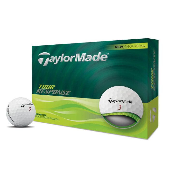 TaylorMade TaylorMade Tour Response Golf Balls 2025 - White - 12-Pack