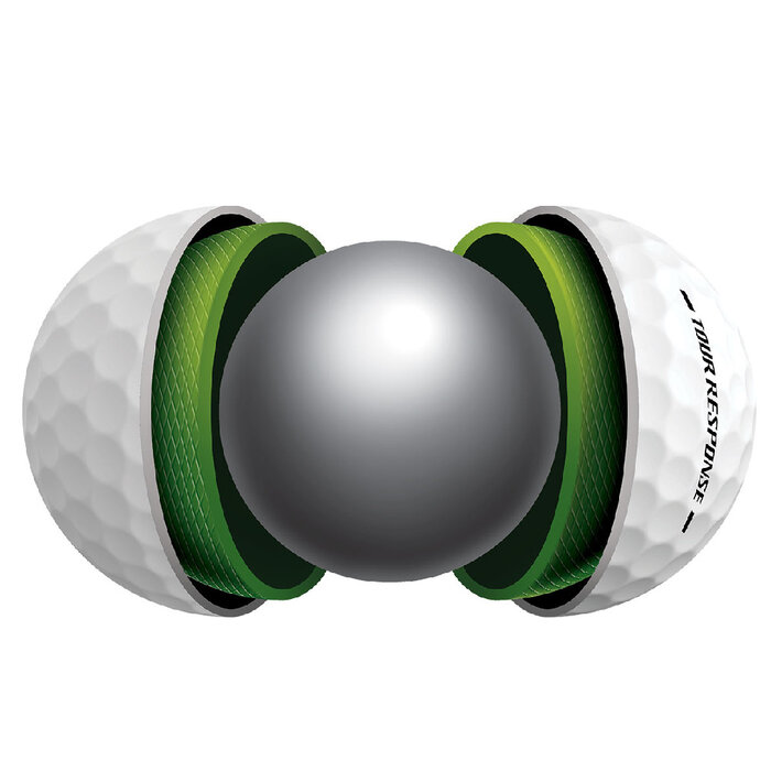TaylorMade TaylorMade Tour Response Golf Balls 2025 - White - 12-Pack
