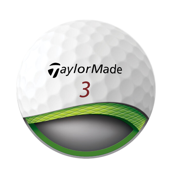 TaylorMade TaylorMade Tour Response Golf Balls 2025 - White - 12-Pack