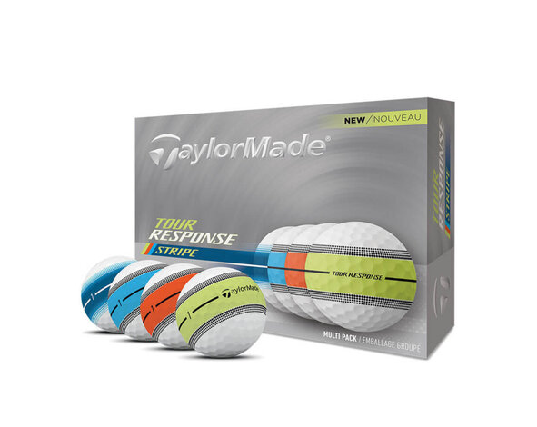 TaylorMade TaylorMade Tour Response Stripe Multi Golf Balls 2025 - White - 12-Pack