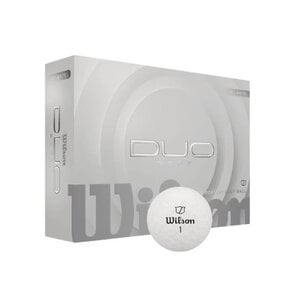 Wilson Wilson DUO Soft Golfballen 2025 - Wit - 12 Stuks Wilson Wilson DUO Soft Golfballen 2025 - Wit - 12 Stuks