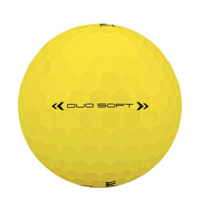 Wilson Wilson DUO Soft Golfbälle 2025 - Gelb - 12 Stück