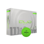 Wilson DUO Soft Golfballen 2025 - Groen - 12 Stuks