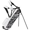 TaylorMade Flextech Script Icon Carry Stand Bag 2025 - Black White
