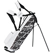 TaylorMade TaylorMade Flextech Script Icon Carry Stand Bag 2025 - Black White