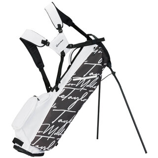 TaylorMade TaylorMade Flextech  Script Icon Carry Standbag 2025 - Zwart Wit
