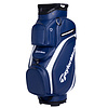 TaylorMade DeLuxe Cartbag 2025 - Blau Weiß