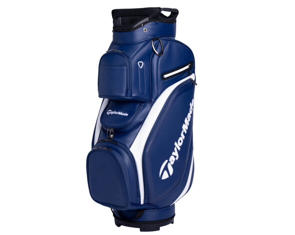 TaylorMade TaylorMade DeLuxe Cartbag 2025 - Blau Weiß