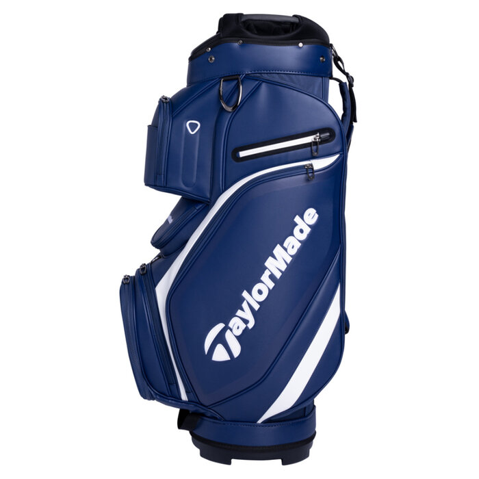 TaylorMade TaylorMade DeLuxe Cartbag 2025 - Blau Weiß