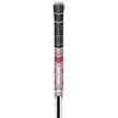 GolfPride MultiCompound Plus 4 Teams MIDSIZE Grip - Charcoal Grey Red