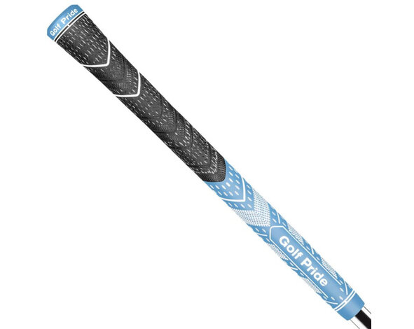 GolfPride MultiCompound Plus 4 Teams STANDAARD Grip - Charcoal Lichtblauw