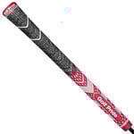GolfPride MultiCompound Plus 4 Team STANDARD Grip - Charcoal Red White