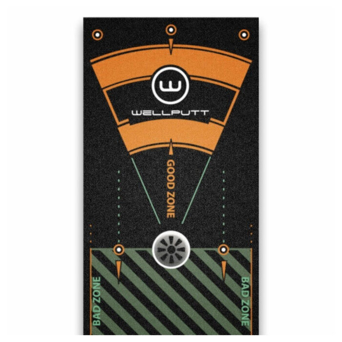WellPutt Wellputt 400 x 50 cm Classic Puttingmat - Zwart