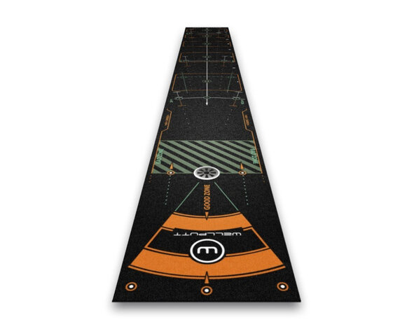 WellPutt Wellputt 400 x 50 cm Classic Puttingmat - Zwart