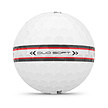 Wilson Wilson DUO Soft TRK360 Golfbälle 2025 - Weiß Rot - 12 Stück