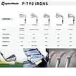 TaylorMade TaylorMade P-790 Forged Irons 5-PW 2025 (steel shaft)