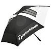 TaylorMade Taylormade 68" Paraguas de Golf Tour de Doble Toldo 2025 - Negro Blanco