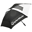 TaylorMade Taylormade 68" Double Canopy Tour Golfregenschirm 2025 - Schwarz Weiß