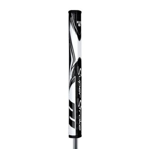 SuperStroke SuperStroke Zenergy Flatso 3.0 Puttergrip - Zwart Wit SuperStroke SuperStroke Zenergy Flatso 3.0 Puttergrip - Zwart Wit