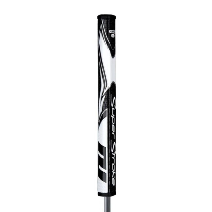 SuperStroke SuperStroke Zenergy Flatso 3.0 Puttergrip - Zwart Wit