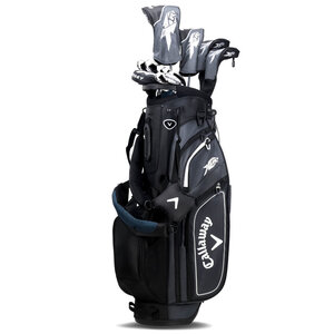 Callaway Callaway XR 16-Delige Heren Golfset | Standbag (steel shaft) - Zwart Zilver Callaway Callaway XR 16-Delige Heren Golfset | Standbag (steel shaft) - Zwart Zilver