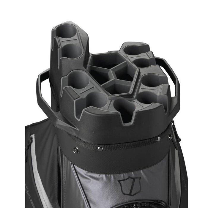 Wilson Wilson i-Lock IV Dry Waterproof Cartbag 2025 - Zwart Grijs