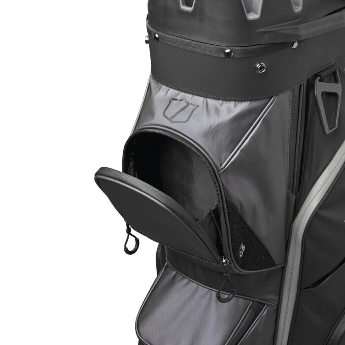 Wilson Wilson i-Lock IV Dry Waterproof Cartbag 2025 - Zwart Grijs