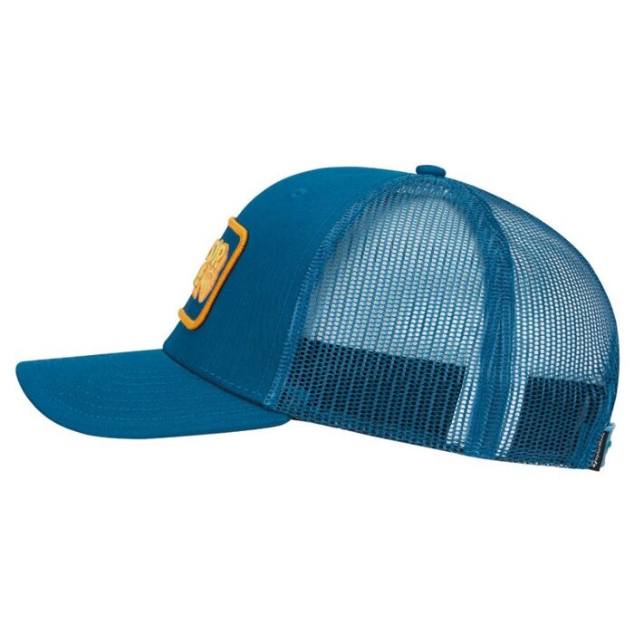 TaylorMade TaylorMade Ventura Retro Trucker Golfcap 2025 - Blauw Oranje
