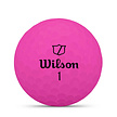 Wilson Wilson DUO Soft Golfbälle 2025 - Rosa - 12 Stück