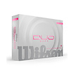 Wilson Wilson DUO Soft Golf Balls 2025 - Pink - 12-Pack
