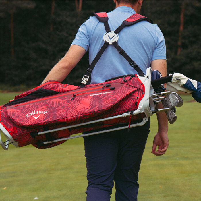 Callaway Callaway Fairway C HD Waterproof Stand Bag 2025 - Red Palms